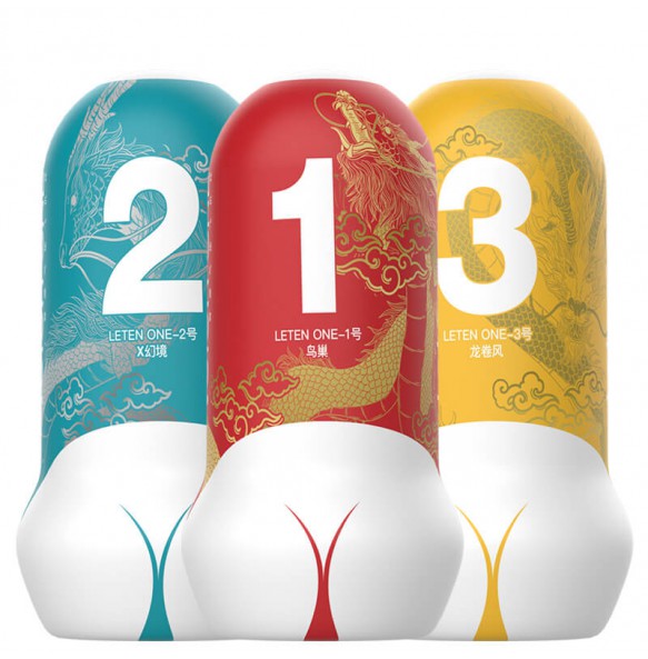 HK LETEN - ONE Hip Vacuum Sucking Masturbation Cup (Number 1 - Bird's Nest)